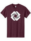 Impossible-Square Mens Graphic Tee, 100% Cotton, Casual Summer Wear