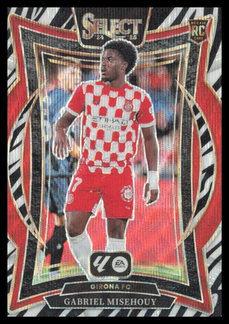Gabriel Misehouy 2024-25 Panini Select La Liga Terrace  Zebra Wave  RC #94