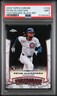 2025 TOPPS CHROME YOUTHQUAKE BLACK REFRACTOR KEVIN ALCANTARA RC 8/10 PSA 9