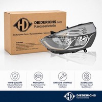 Hauptscheinwerfer Links Diederichs 4416087 FÜR Renault Frontscheinwerfer