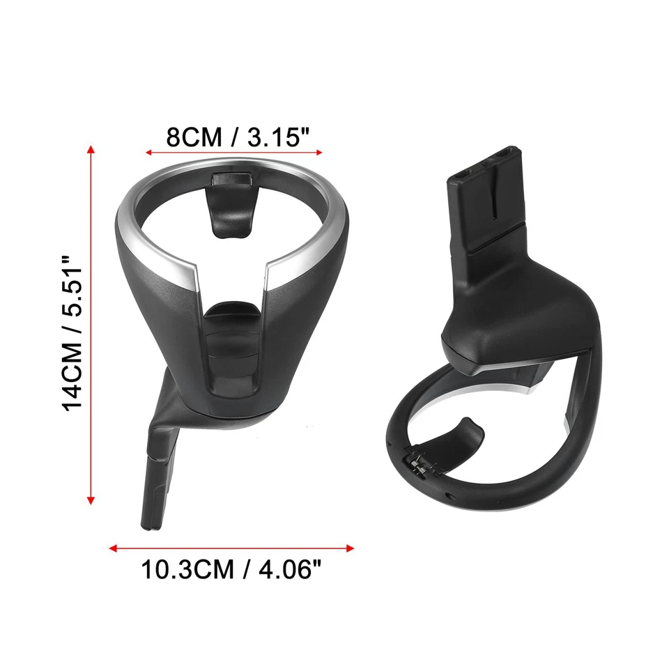 Portavasos Coche Extraíble Botella Agua Portavasos Delantero para BMW 51160443082 Foto 3 de 4