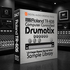 Roland TR-606 Drum Machine Sample Library