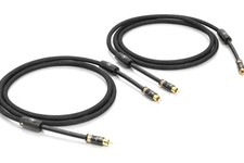 Viablue -NF-S1 Silver- HighEnd Cinchkabel - 4...