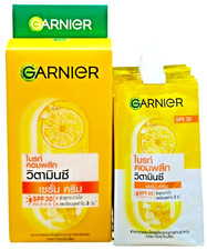 Garnier Bright Crema Siero Completa Vitamina C SPF30 Cura Quotidiana 7ml x 6 Bustine