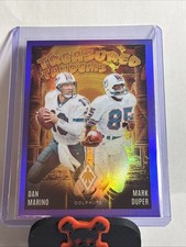 2024 Panini Phoenix - Treasured Tandems Dan Marino, Mark Duper #TT-MIA Purple