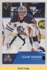 2021-22 Upper Deck AHL Blue Stuart Skinner #97 READ 0x4a