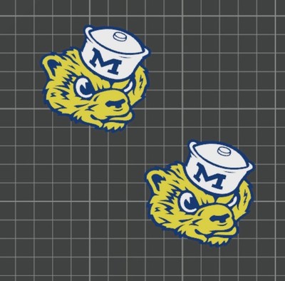 College Michigan Wolverines Themed Mjolnir Thor's Hammer