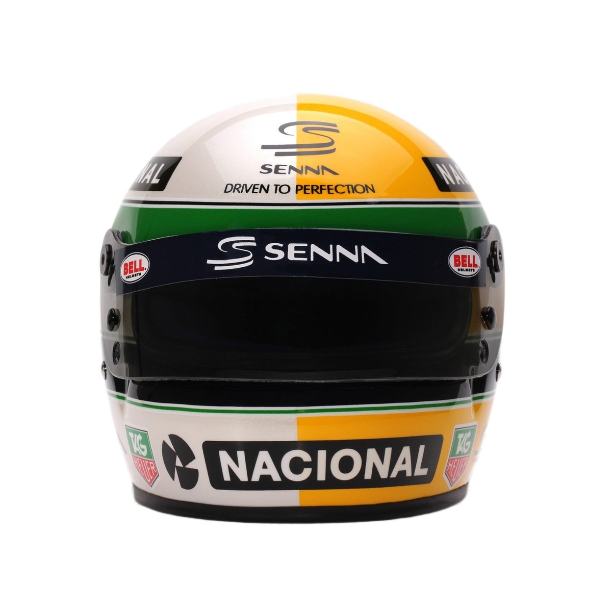 Bell 1:2 Scale Mini Helmet Replica Ayrton Senna 30 Years Legacy | eBay
