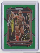 2023 Panini Prizm WWE Green Meiko Satomura #124