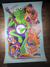 Jim Henson “The Muppets Movie” Art Print Movie Poster VARIANT By Tom Whalen X/75