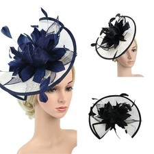 Fascinators for Women Cocktail Tea Party Hat Derby Feather Church Fascinator Hat