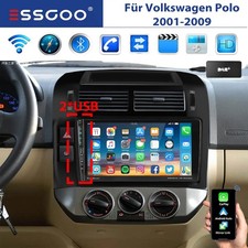 DAB+ Für VW Polo 9N 2001-09 Android 15 2+32G Autoradio Carplay GPS Nav SWC 2*USB