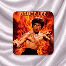 Bruce Lee Kühlschrankmagnet ca. 5 x 5 cm / TOP - ANSEHEN