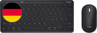 Trust Lyra Bluetooth Tastatur Maus Set Kabellos, Deutsches Layout (Qwertz)