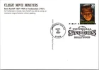 Dr Jim Stamps Frankenstein Movie Monster Pre Stamped First Day Issue Postcard
