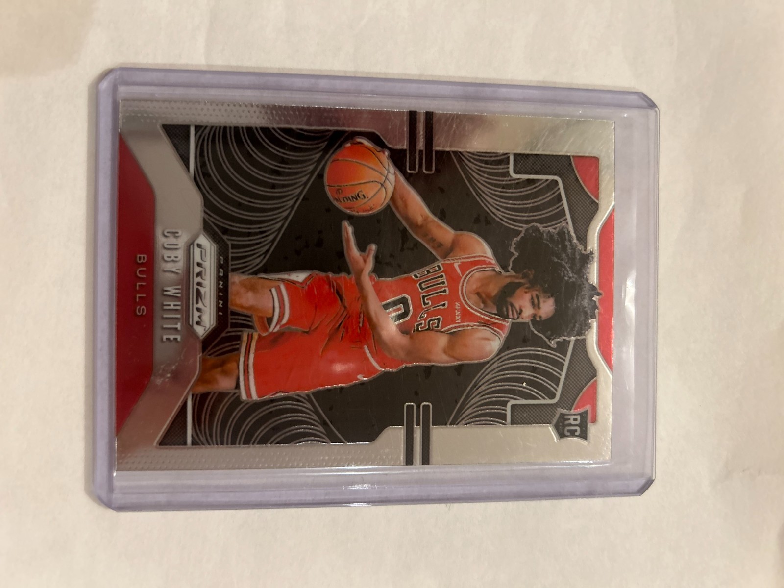 2019-20 Panini Prizm Coby White RC #253 Chicago Bulls