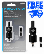 Starborn Pro Plug System Deck/Trim PVC/Composite Tool FREE SHIPPING