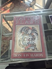Rare Out of Print Don Ed Hardy "Flash Tattoo" Book- Fantastic Shape
