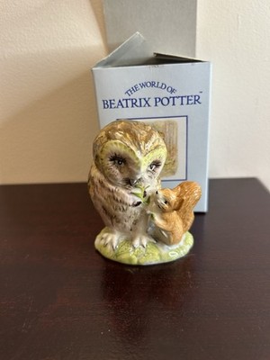 Royal Albert Beatrix Potter ''Old Mr Brown'' Figur 1989 Originalverpackt