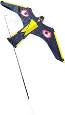 Flying Hawk Kite Garden Bird Repeller, For Auction, With 6m Pole, NEW & SEALED
