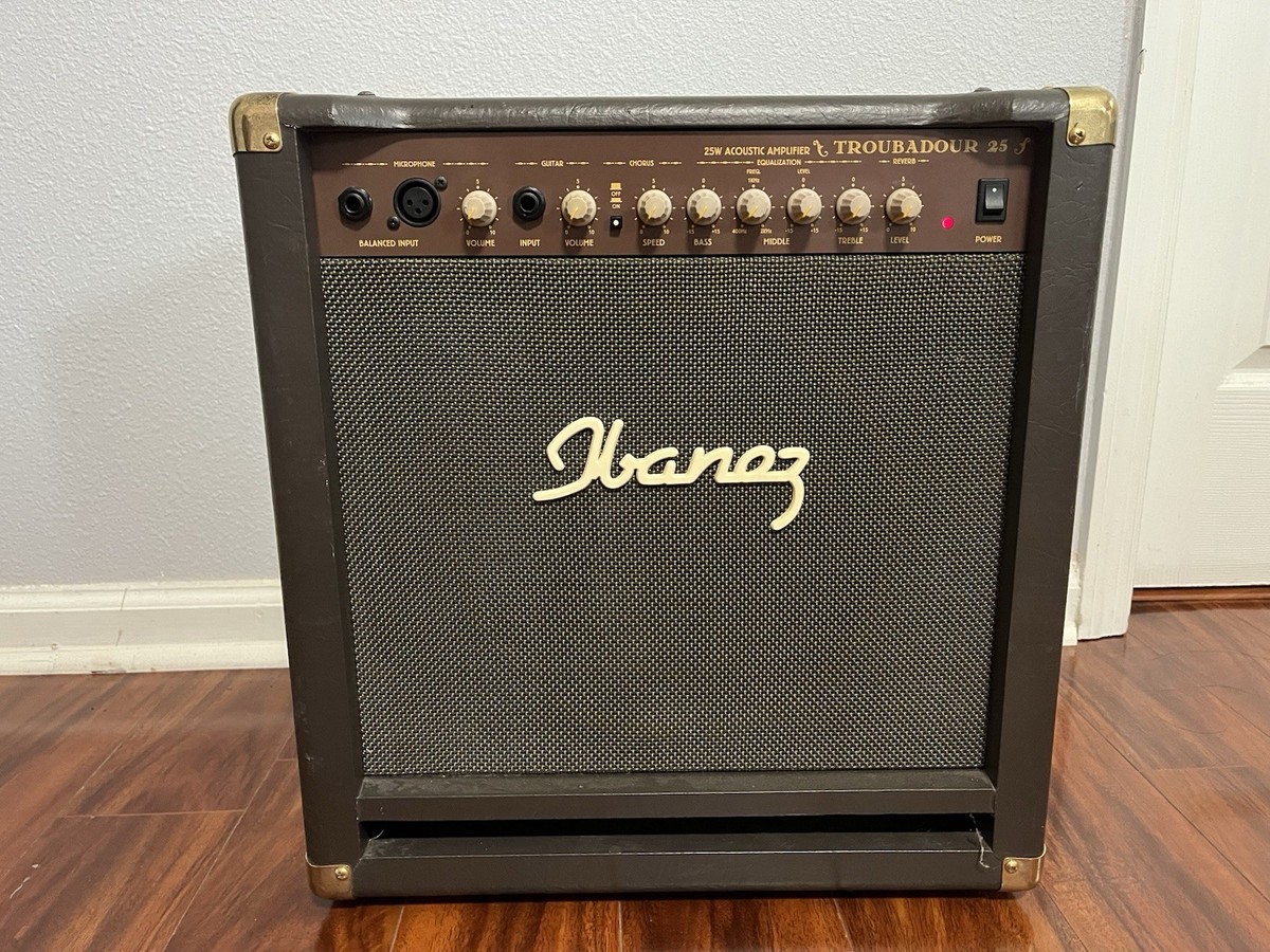 ✦Ibanez エレアコ用 トランジスタアンプ TROUBADOUR TA25✦ ✦Ibanez エレアコ用 トランジスタアンプ TROUBADOUR TA25