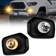Fog Lights Assembly Kit Compatible with 2016-2023 Toyota Tacoma SR, SR5 Mode...