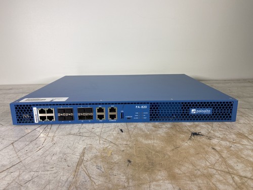 Palo Alto 820 Security Application Firewall, Security: Network, 1U at