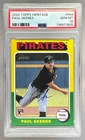 136971825 Paul Skenes 2024 Topps Heritage High Number #594 Rookie RC PSA 10