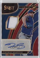 2022 Panini Select Rookie Jersey Tri-Color Prizm 53/99 Thomas Szapucki Auto 7eo