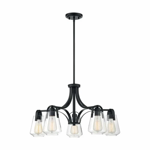 SKYBRIDGE 5 LIGHT CHANDELIER - Picture 3 of 8