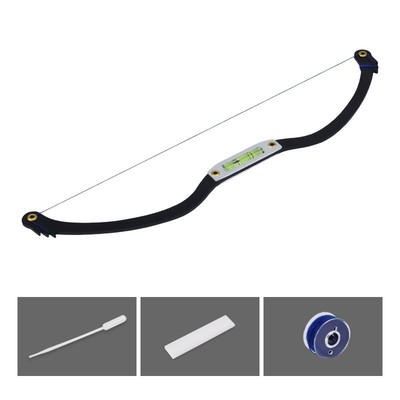 Eyebrow Ruler Bow Tool Bubble Leveler Positioning Balance Thread Eyebrow Map SAL