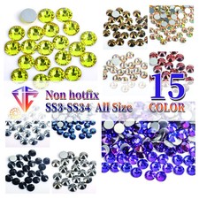 Rhinestones Nail Art Glitter Crystals Non Hotfix Charms Accessories
