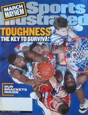 Mike Dunleavy - Duke Maryland - Autographed Sports Illustrated 3/19/01