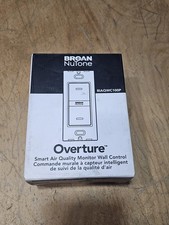 NEW BROAN NUTONE OVERTURE SMART AIR QUALITY MONITOR WALL CONTROL BIAQWC100P
