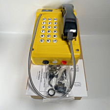 Gai-Tronics Commander Corded Black & Yellow Telephone 111-02-001J-212 Phone
