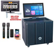 1000W Power Portable Karaoke System Bluetooth  Touch Screen