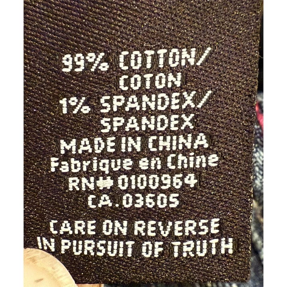 Akademiks Women's High-Rise Corset Denim Shorts VTG 26 4/6 jeans steampunk rare - Image 3 of 4