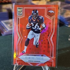 2025 Panini Donruss Elite Aspirations Clinton Portis #91 185/499 Broncos