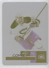 2011-12 Panini Playoff Contenders Cup Printing Plate Yellow 1/1 Scott Gomez 2r8