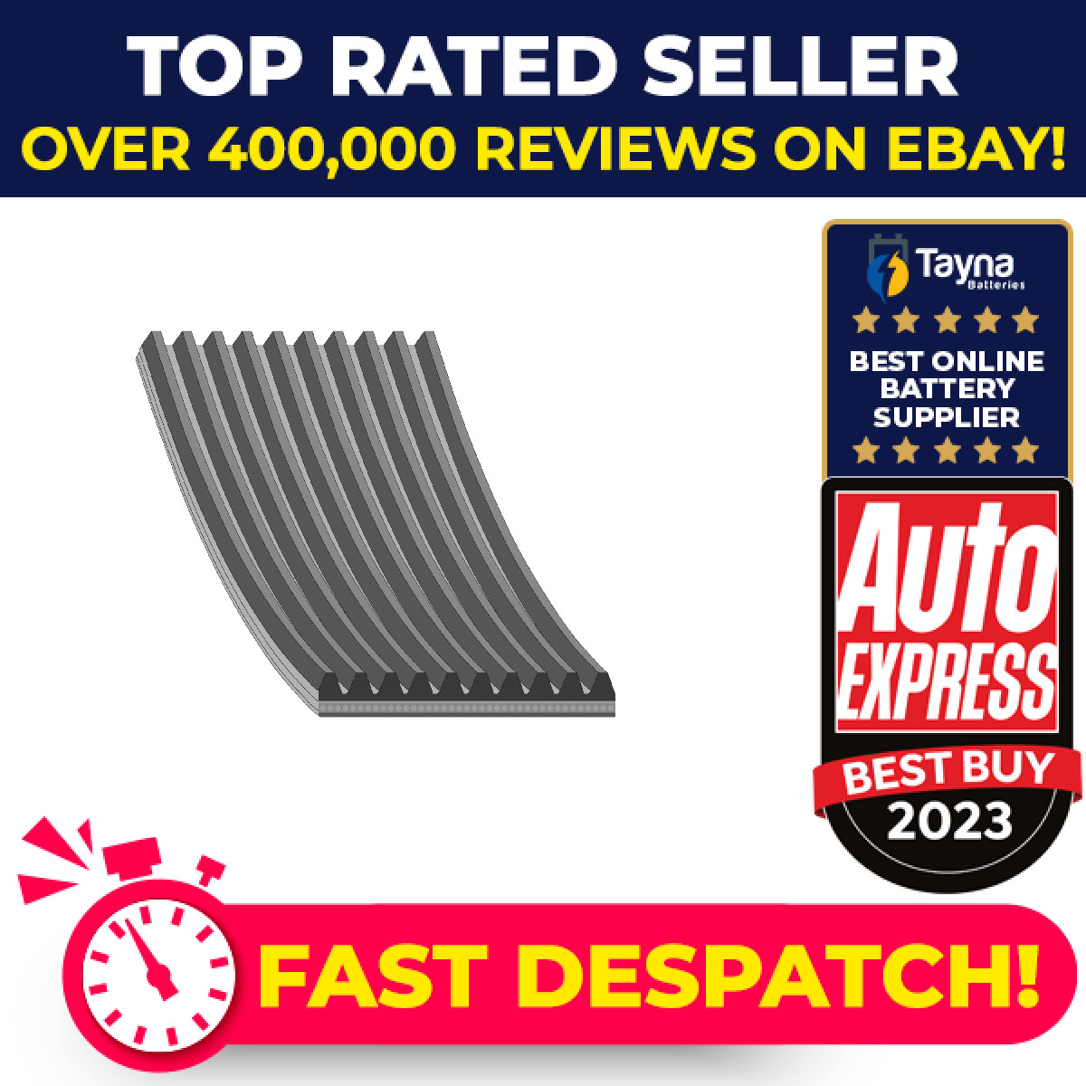 10 Rib Multi V Drive Belt 29109 Febi 51968200325 51968200330 88968200005 Quality