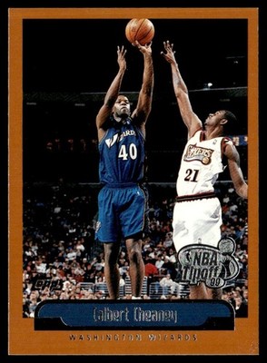 1999-00 Topps Tipoff Calbert Cheaney Washington Wizards #97