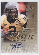 2009 SPx SPx Rookie Signatures 280/299 Alphonso Smith #152 Auto 0a1