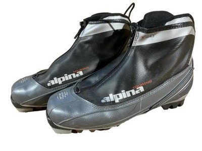 Alpina T20 Nordic Cross Country Ski Boots Size EU40 US7.5 NNN bindings 3155