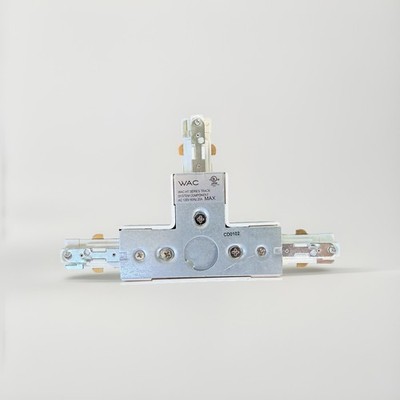 WAC Lighting HT-WT H Track ''T'' Connector ''White''