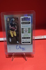 2022 Panini Contenders - RC RPS Calvin Austin III #107 Playoff Ticket /99 AU, RC