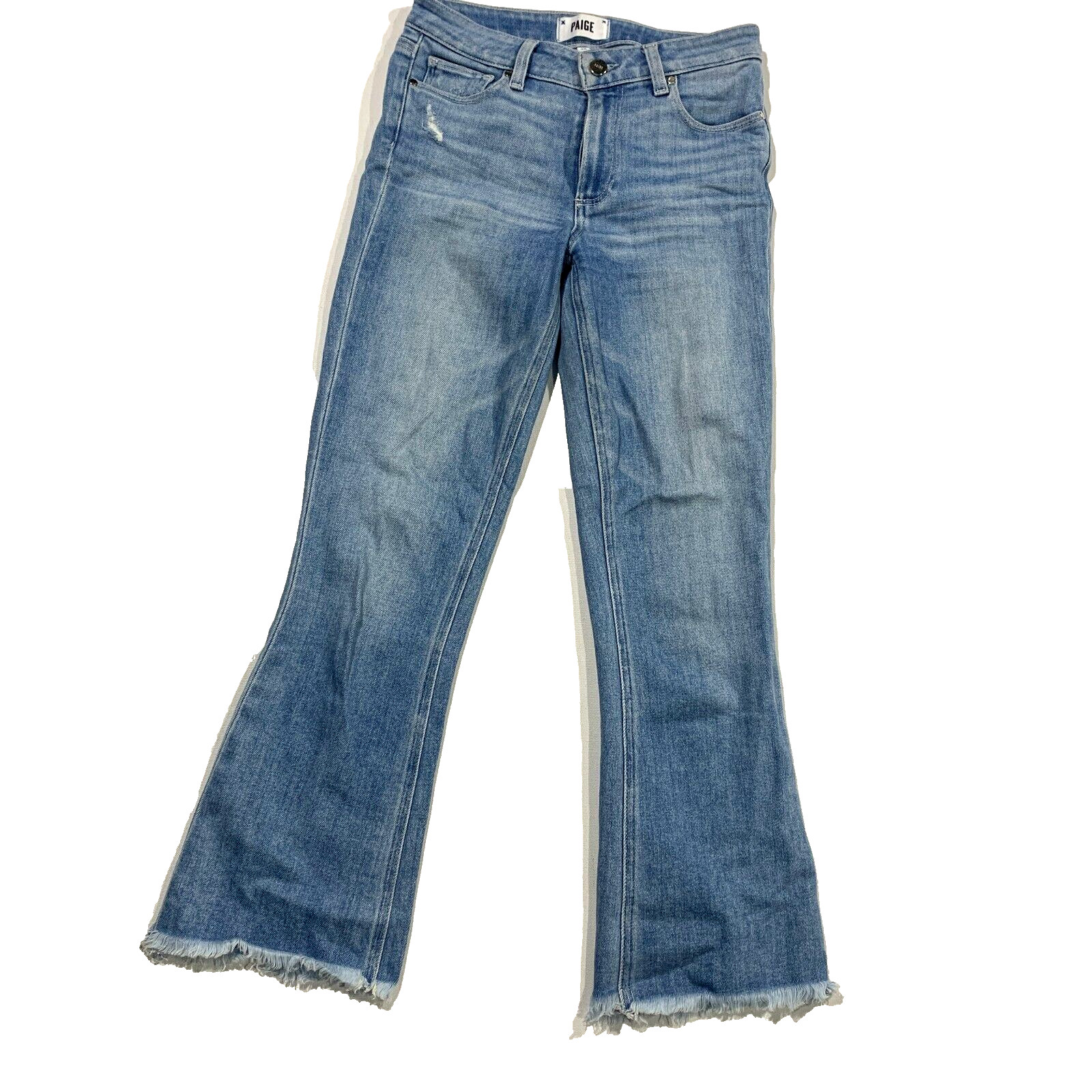 Paige Impression Wash Hoxton Ankle Skinny Blue Jeans Size 29