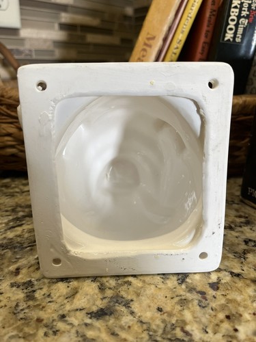 Vintage White Ceramic Pig Face Head Dish Towel / Apron Holder Hanger Wall Mount - Picture 7 of 12