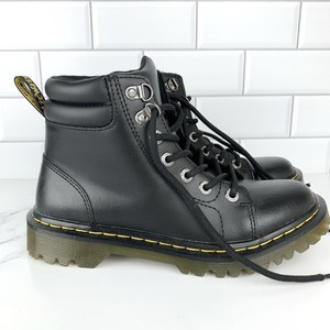 faora leather lace up boot