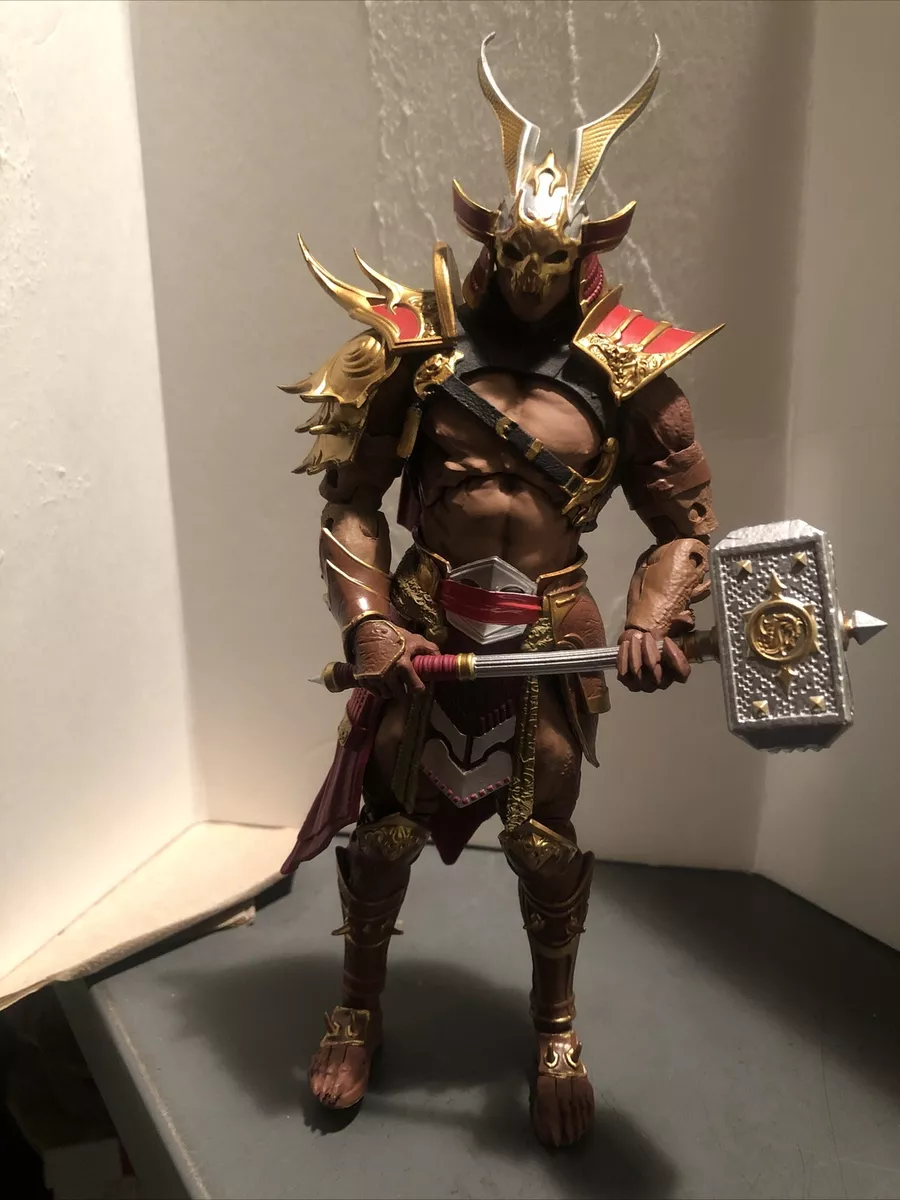 Mortal Kombat Series 7 Shao Kahn Platinum Kahn 7-Inch Action Figure