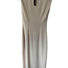 Women’s Long Sleeveless Dress Maxi Size M Kaki